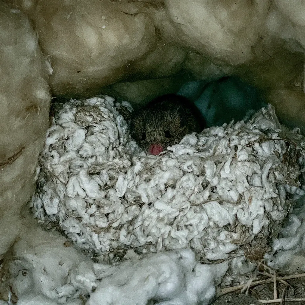 Rats and mice inside a South Bend being checked over